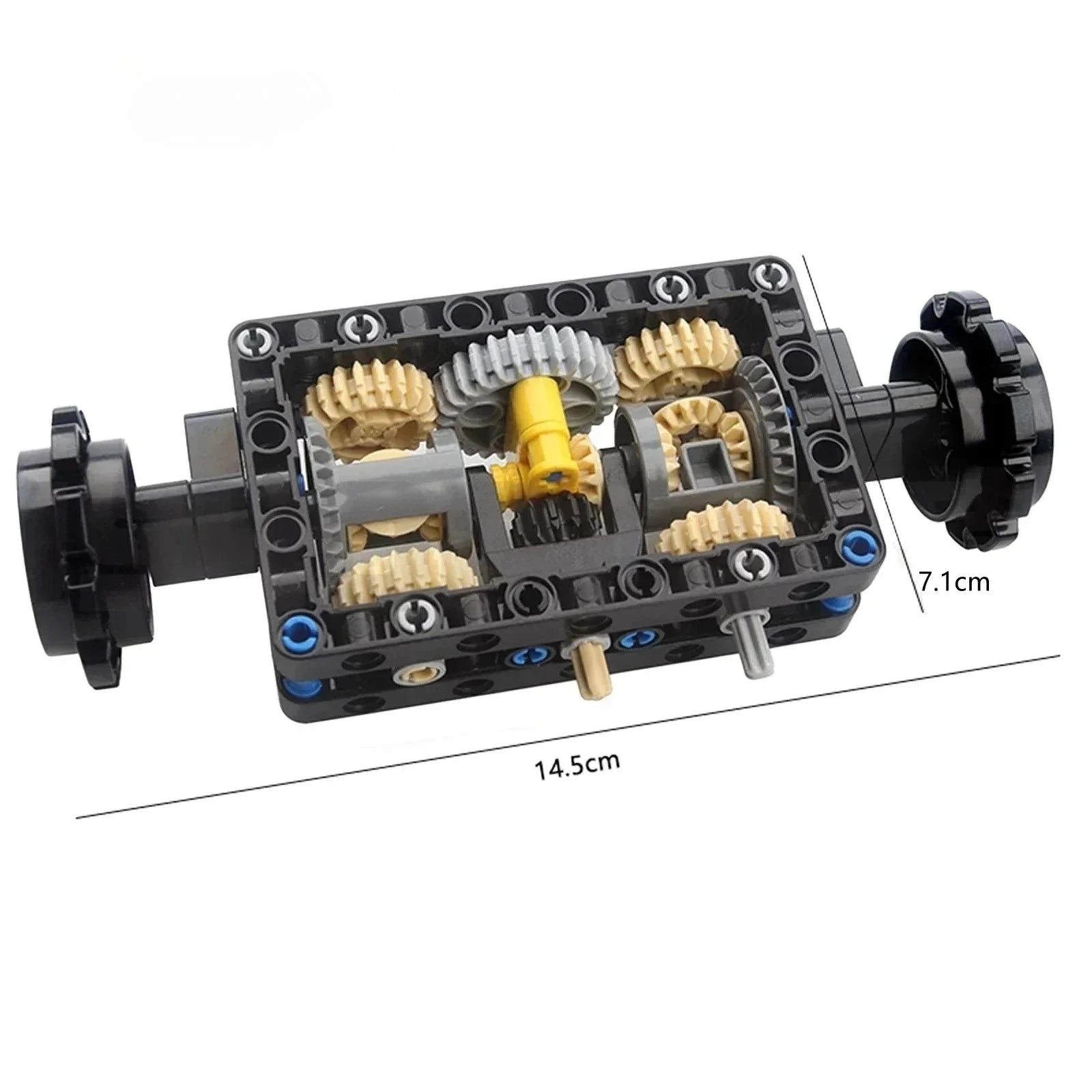 MOC-19788 Tank Remote Control Steering System Building Blocks Kit with L Motors 66pcs ABS Educational STEM Toys Bricks Kids Gift