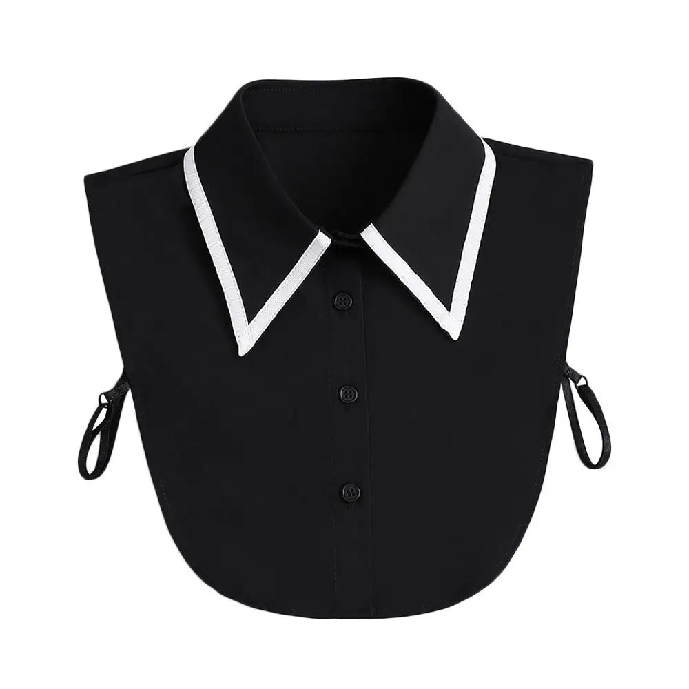 New Lapel Fake Collar Vintage Detachable Shirt False Collar for Women Blouse Sweater Lapel Top Neckwear Ties Clothes Accessories