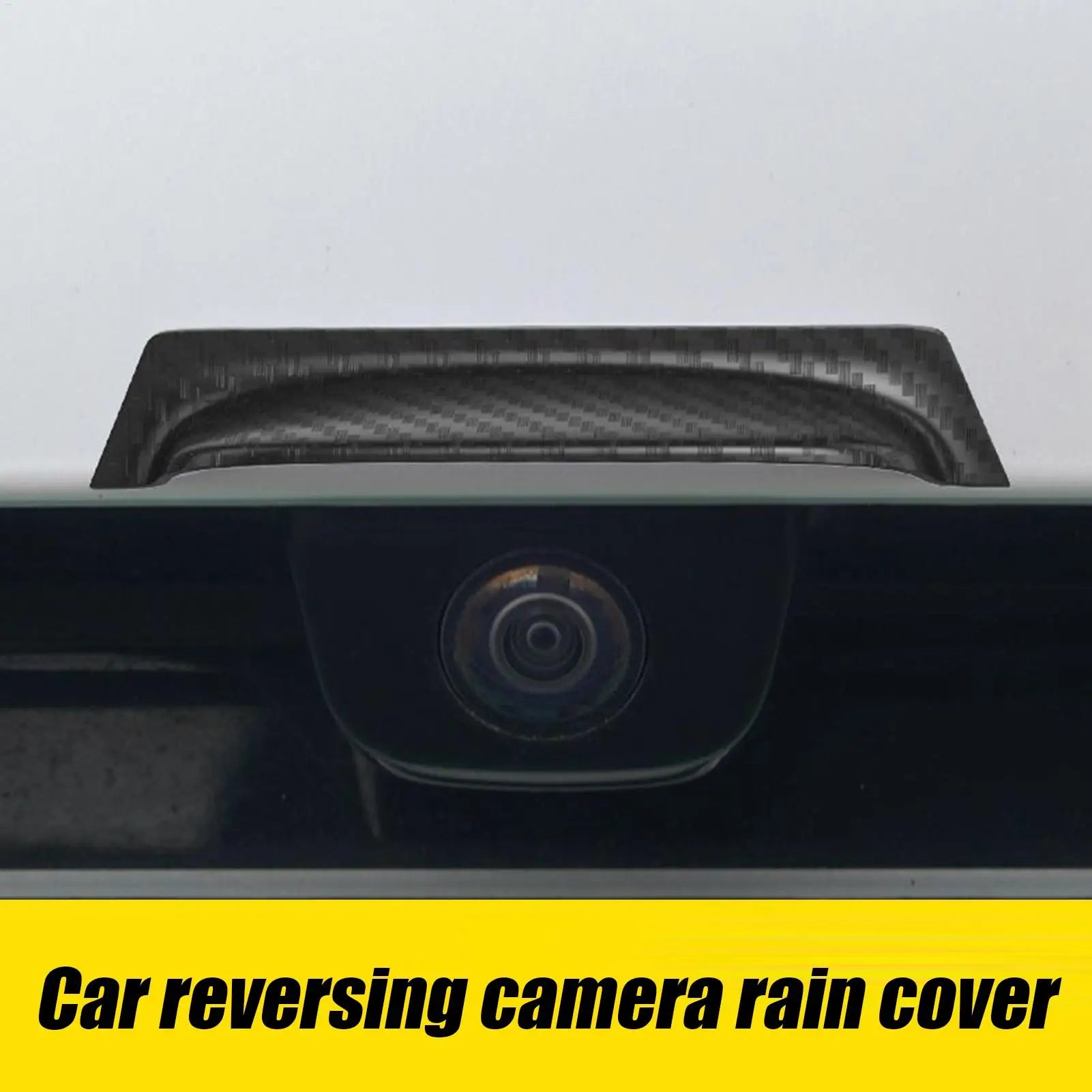 360 Degree Car Rear Camera Cover 1PC Rainproof Dust Shield Protection, Auto Safety Bike Trailers RV Truck Outdoor Supplies 2.8in