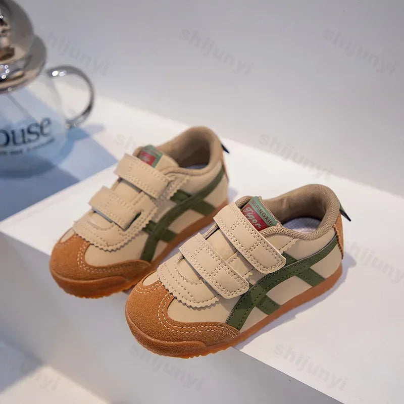 Children's Sneakers Boys Girls Soft Sole Non-slip Casual Student Running Shoes Baby Kids School Sports Shoes Warm Cotton Shoes