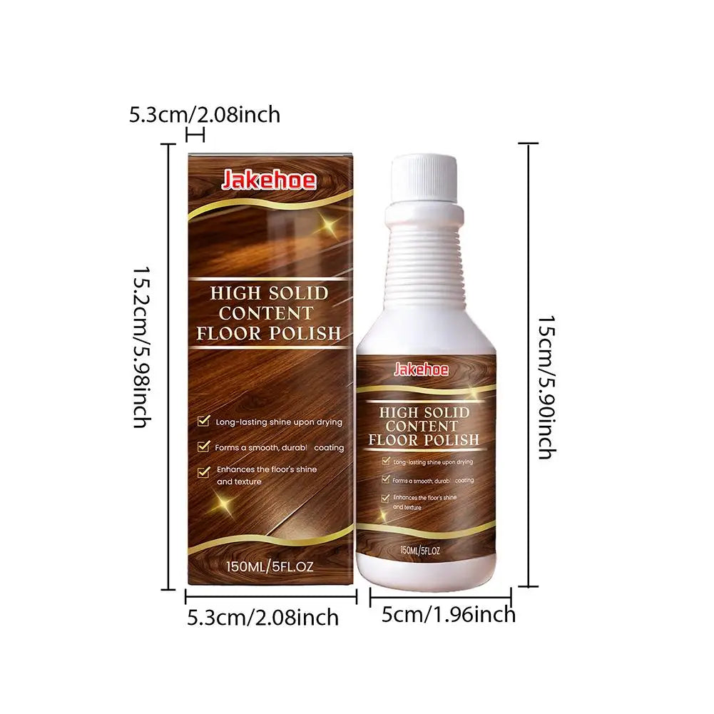 150ml Floor Care Agent, Wooden Floor Restorer Scratch Repair, Long-Lasting Gloss Protective Coating for Wood Floors