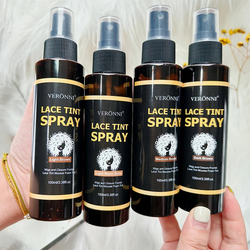 100ml Lace Melting Spray And Holding Spray,Wig Melting Spray Strong Natural Forming Hold Dyed wig care spray For Lace Wigs