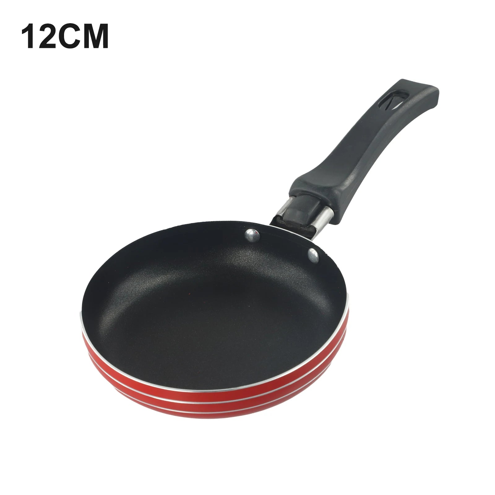 12cm/14cm/16cm Mini Frying Pan Non-Stick Steel Frypan Pot Saucepan For Cookware Kitchen Cookware Fry Eggs Tools Frying Pan