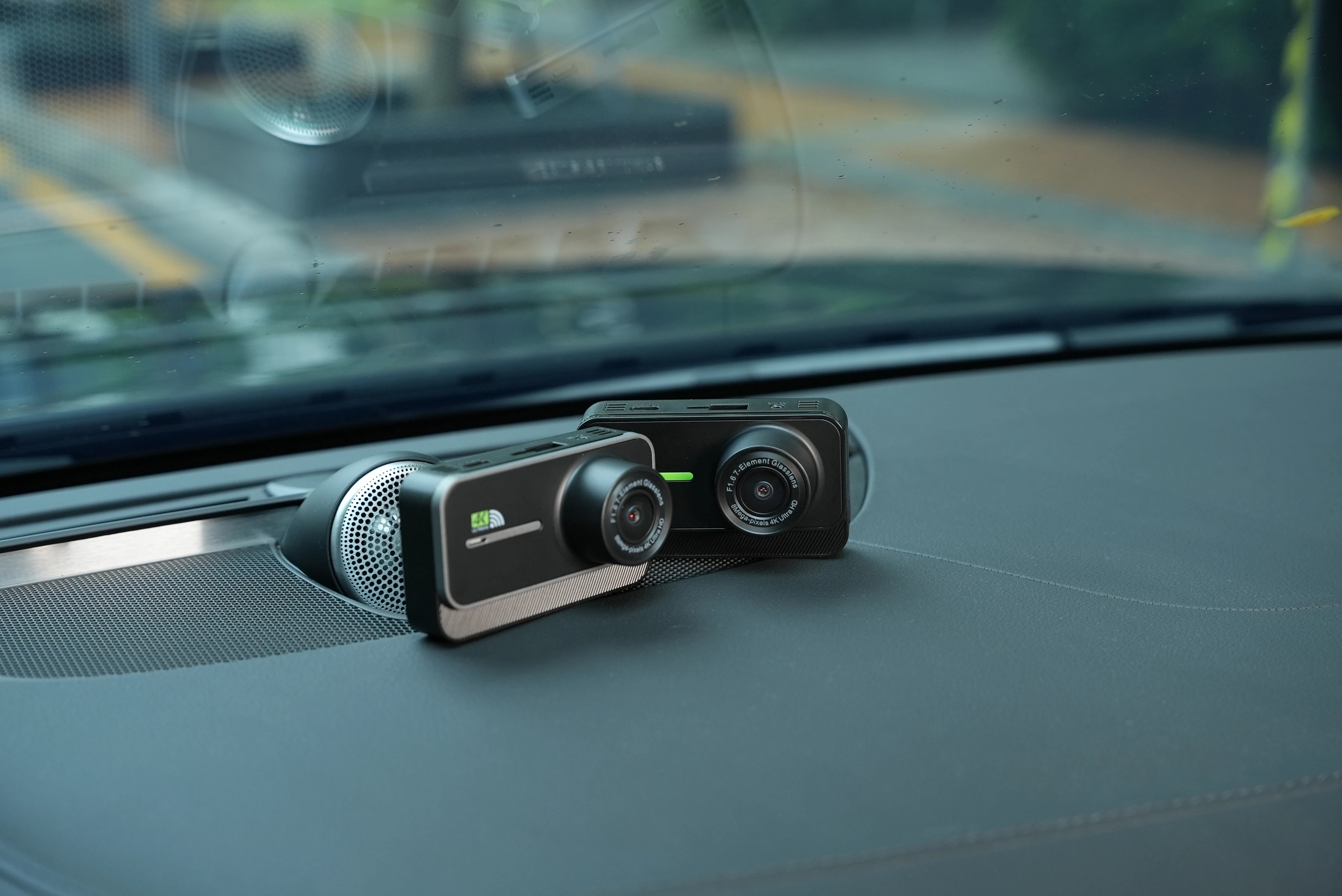 4K Dash Cam for Cars Car Camera Dash Cam WIFI Camera for Car Front and Rear Dash Camera Black Box 24H Parking Mode Recorder