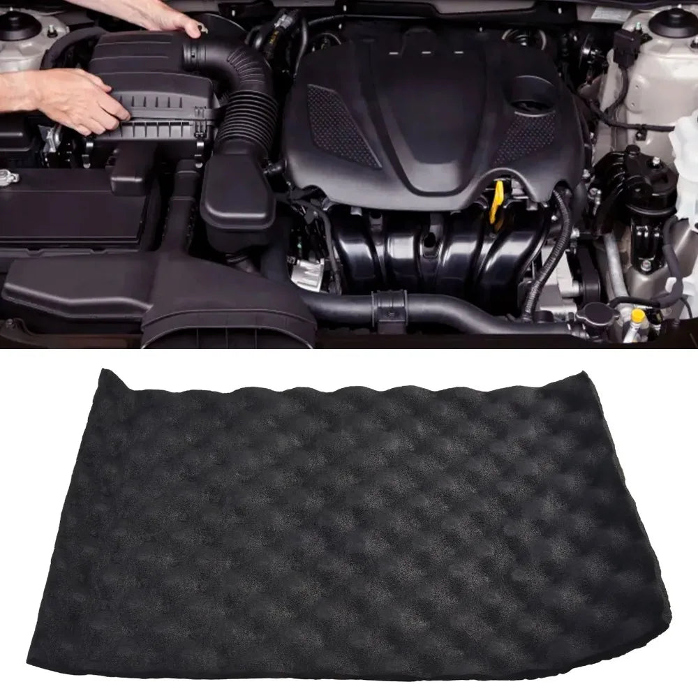 2cm Self Adhesive Soundproofing Insulation Cotton Car Sound Deadener Noise Insulation Acoustic Dampening Foam Subwoofer Mat