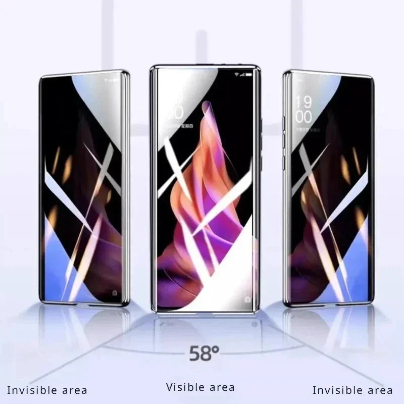 Protect Anti Peeping Privacy Double Sided Tempered Glass Phone Case For Redmi Note 12 13 14 Pro Plus 5G Metal Magnetic Cover