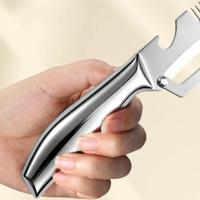 Multi-Function Kitchen Peeler Stainless Steel for Slicing Fruit and Vegetables Kitchen-Specific Peeler Kitchen Accessories Tools