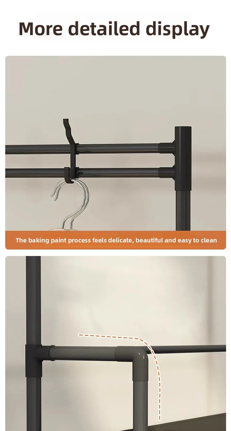 Multi-layer Door-mounted Shoe Hat Rack - Simple Assembly Household Integrated Multi-functional Storage Cabinet for Home Use