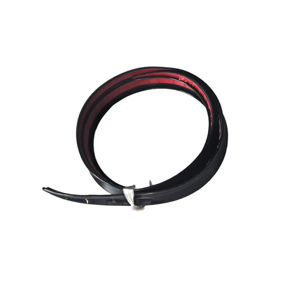 Car ABS Universal 1.2M BlackSpoiler Carbon Fiber Accessory Car Spoiler Soft Car Rear Roof Trunk Spoiler Stickers Trim Trunk Wing