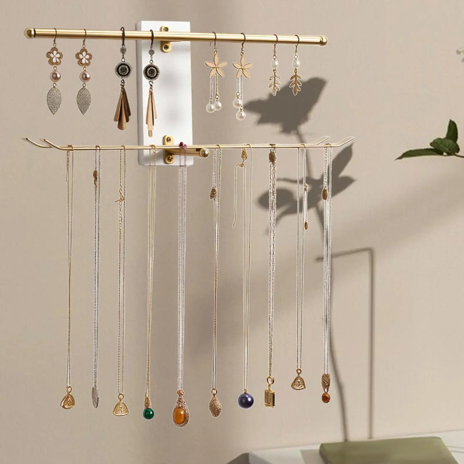 Wall Mounted Jewelry Organizer Hanging Organizer Large Capacity Women Gift Storage Holder Jewelry Hanger for Headband
