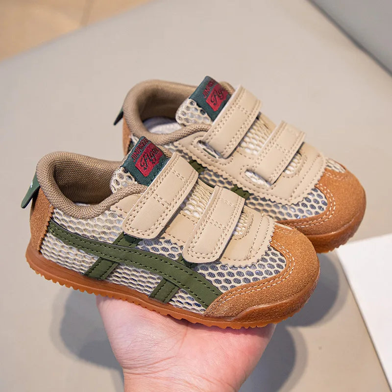 Children's Sneakers Boys Girls Soft Sole Non-slip Casual Student Running Shoes Baby Kids School Sports Shoes Warm Cotton Shoes
