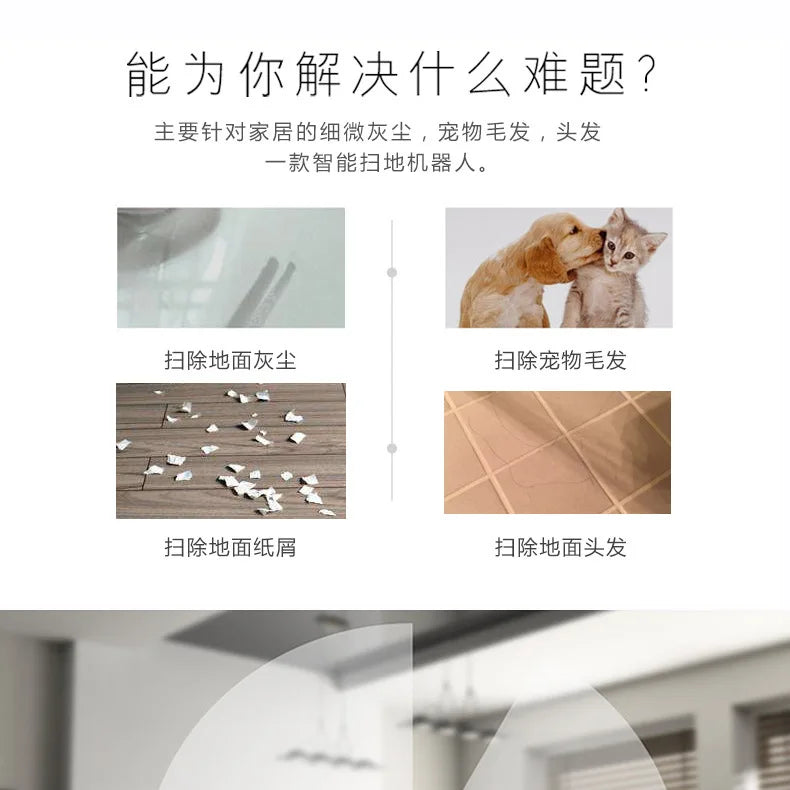 Intelligent sweeping robot hand pushed lazy broom household cleaner Wireless lazy vacuum household cleaning appliances cleaner
