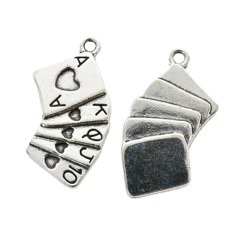 11pcs Mixed Antique Silver Western Cowboy Charms Alloy Boot Gun Hat Pendants For DIY Bracelet Earrings Necklace Jewelry Making