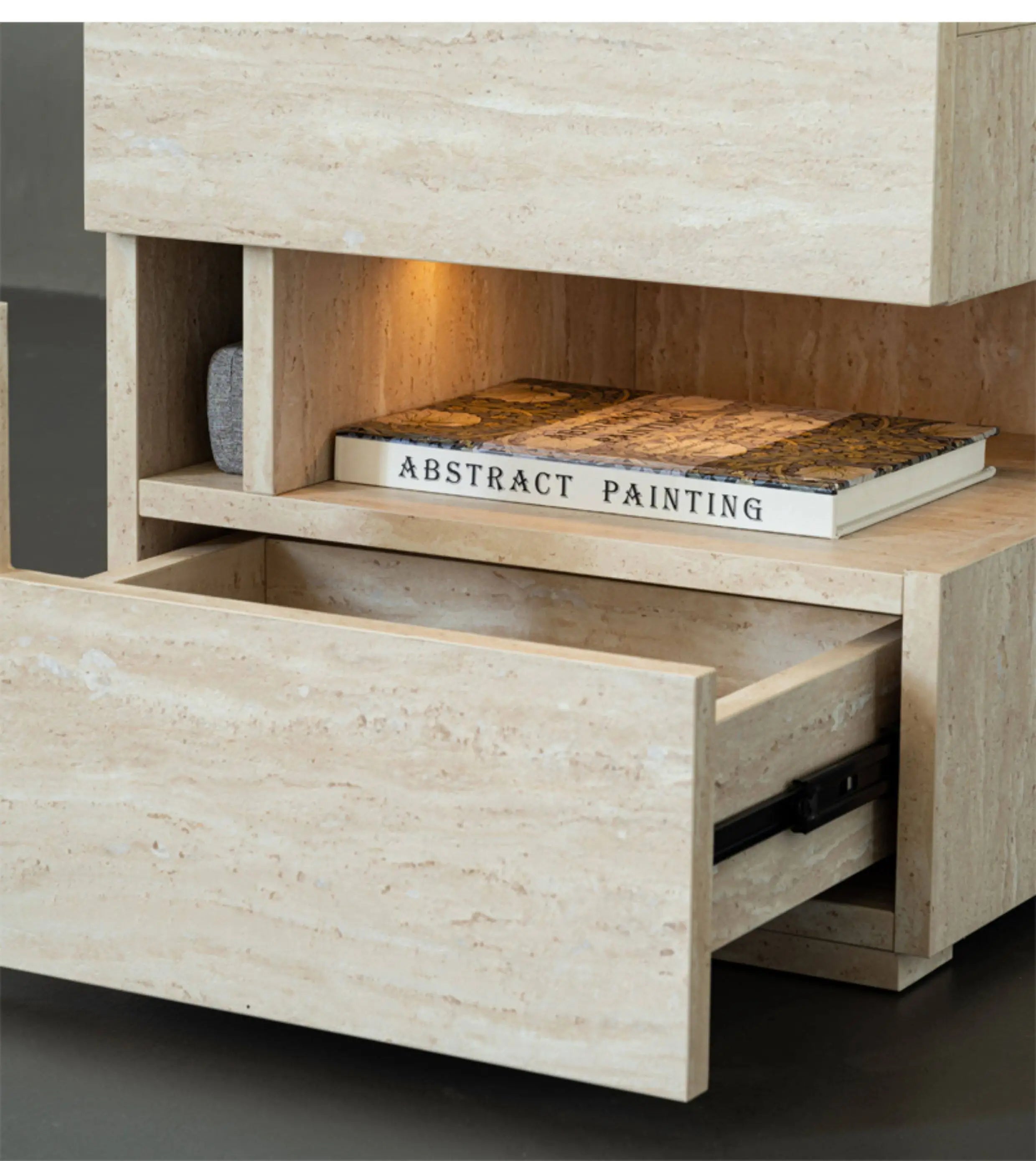 Bedroom With Drawers Bedside Table Quality Delicacy Tiny Cute Cream Style Nightstand Style Trendy Meubels Home Furniture