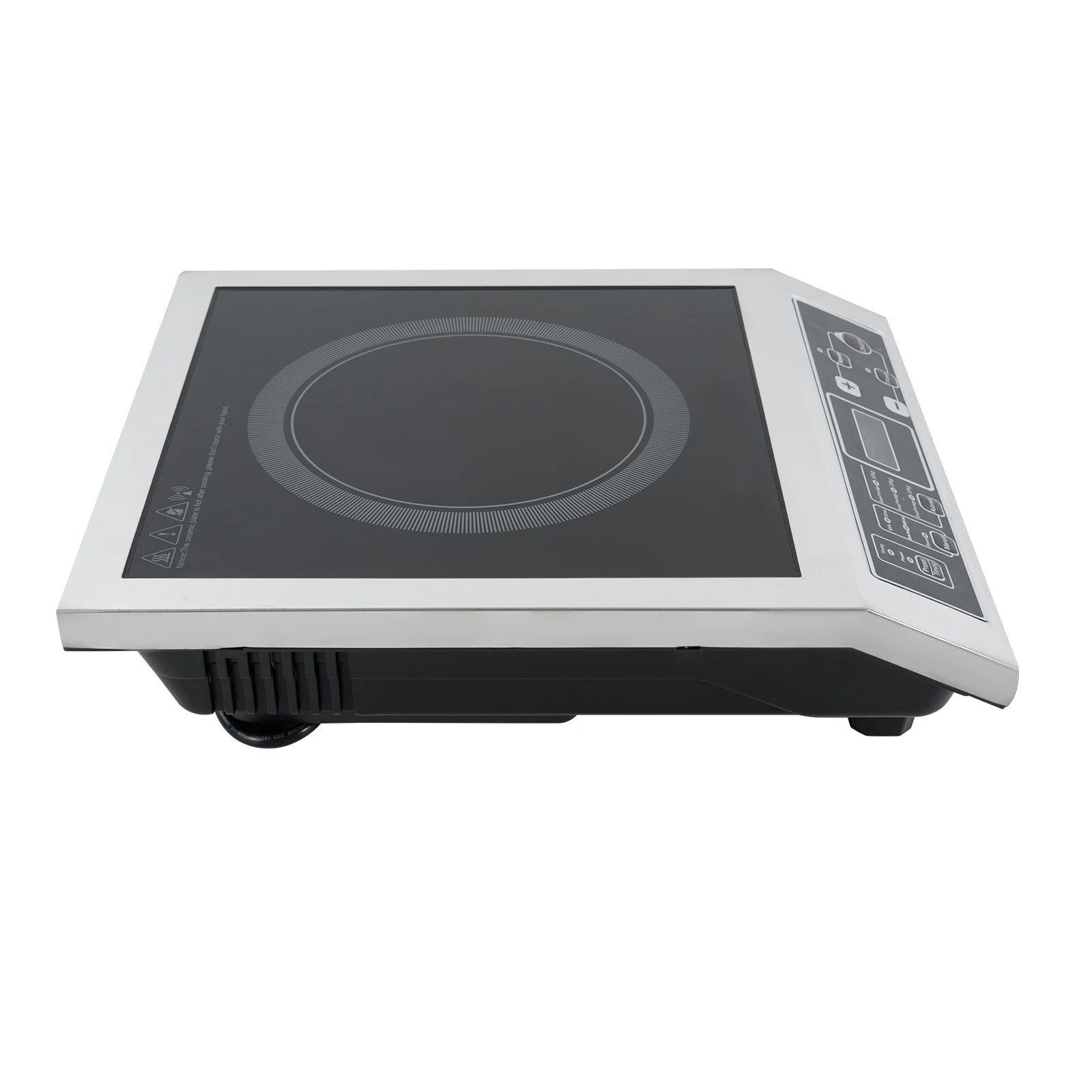 3.5KW Portable Electric Induction Cooktop, Countertop Induction Cooker with 8 Temperature Levels,IGBT Heating Induction Hob IPX4