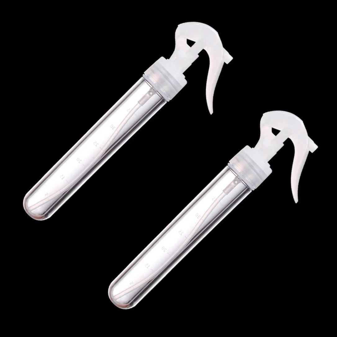 1/2Pcs Spray Bottle，Clear Refillable Spritzer for Hair Styling, Cleaning, Perfume, Skin Care Atomizer，Special for Real Hair Wigs
