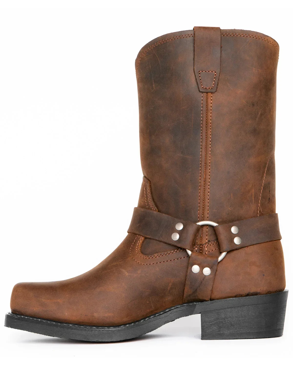 Retro Cowboy Mid Calf Western Pu Leather Man Slip on Shoes Winter Knight Booties Plus Size 39-48 Zapatos Hombre Chelsea Men