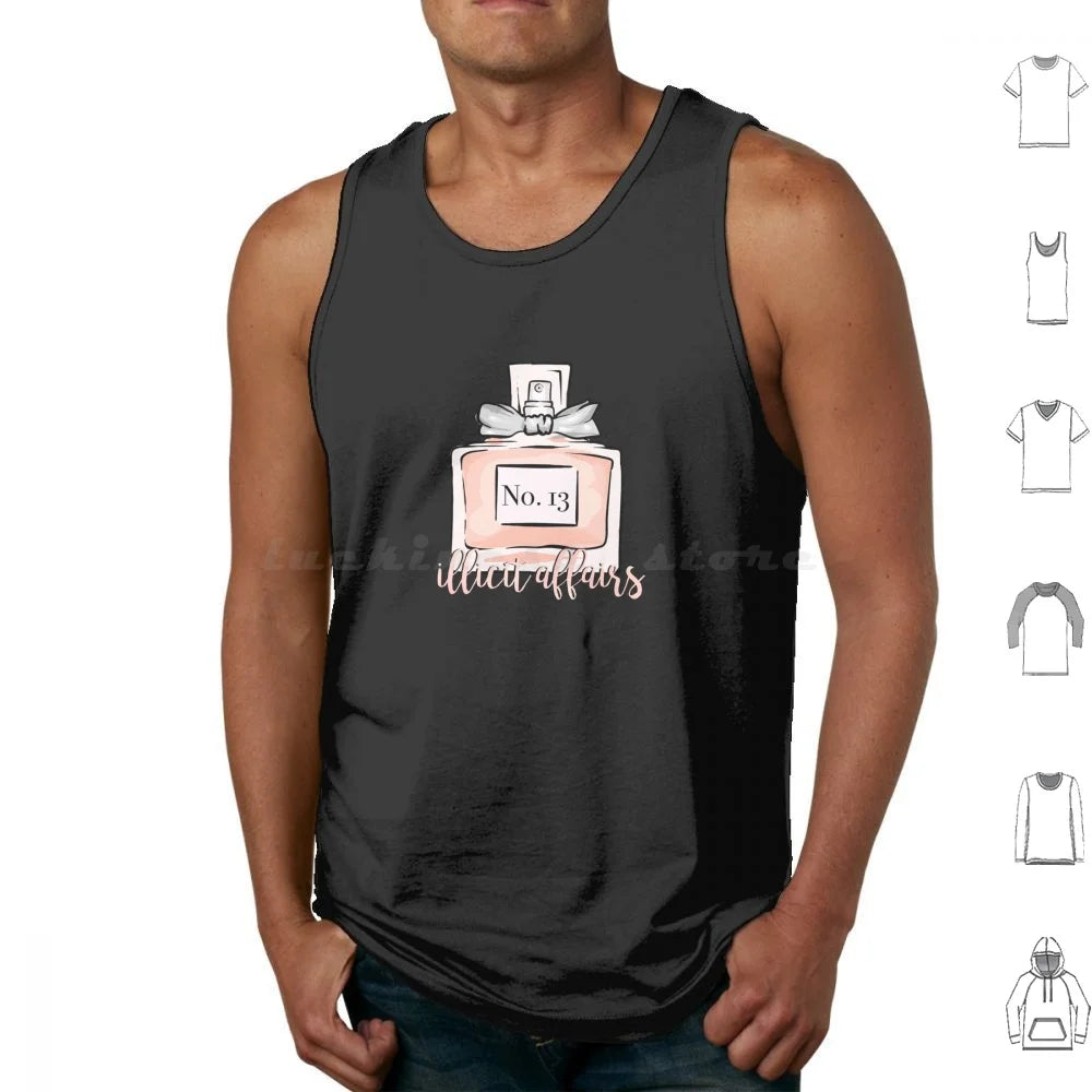 Illicit Affairs Perfume Tank Tops Print Cotton Lyrics Quote Quotes Inspirational Script Typography Cute Pretty Love Lovely