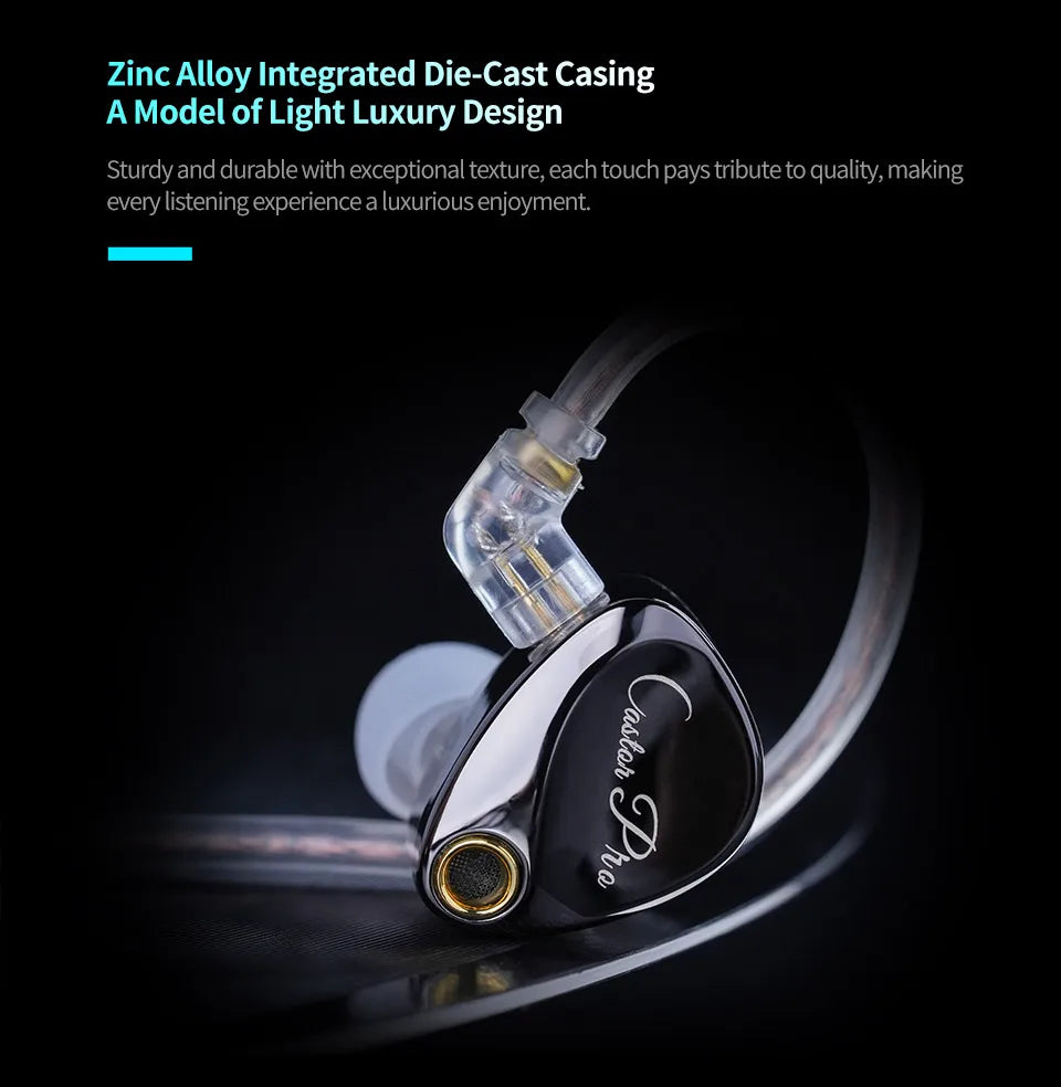 KZ Castor PRO 2DD Dynamic in Ear Earphones High-end Tunable Earphones Stets A New Benchmark for Hfi Sound Quality Bass Headsets