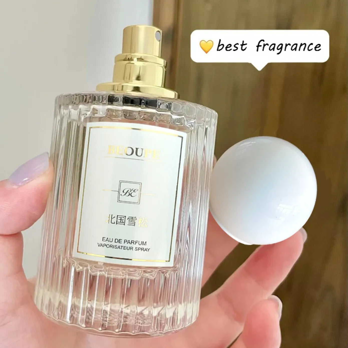 Northern Cedar Perfume for Women Floral Woody Eau de Parfum Long Lasting Fresh Winter Inspired Fragrance 50ml Parfum for Ladies