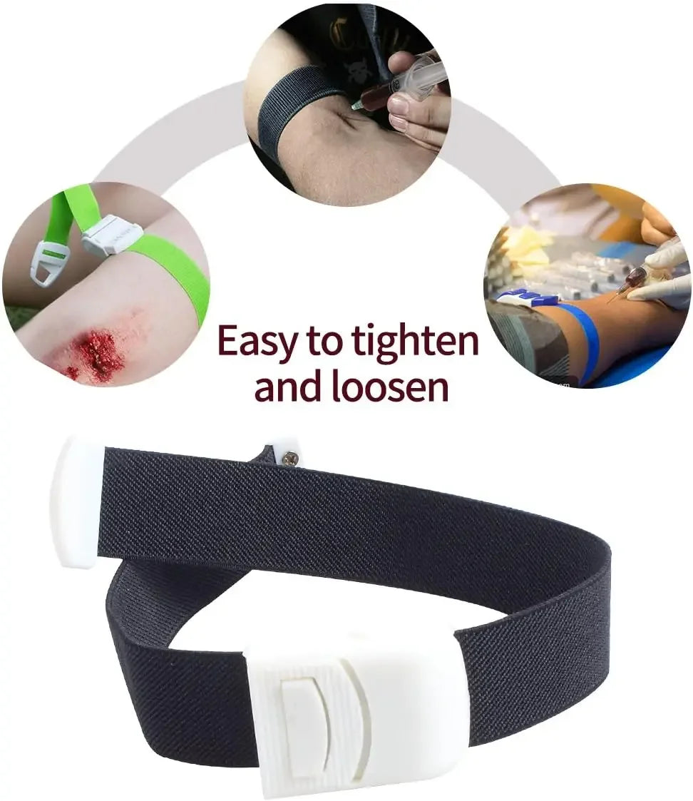 ‌Emergency Lock Tourniquet Nursing Rescue Kit Medical Tourniquet First Aid Revolving Door Buckle Outdoor Camping Survival Gear