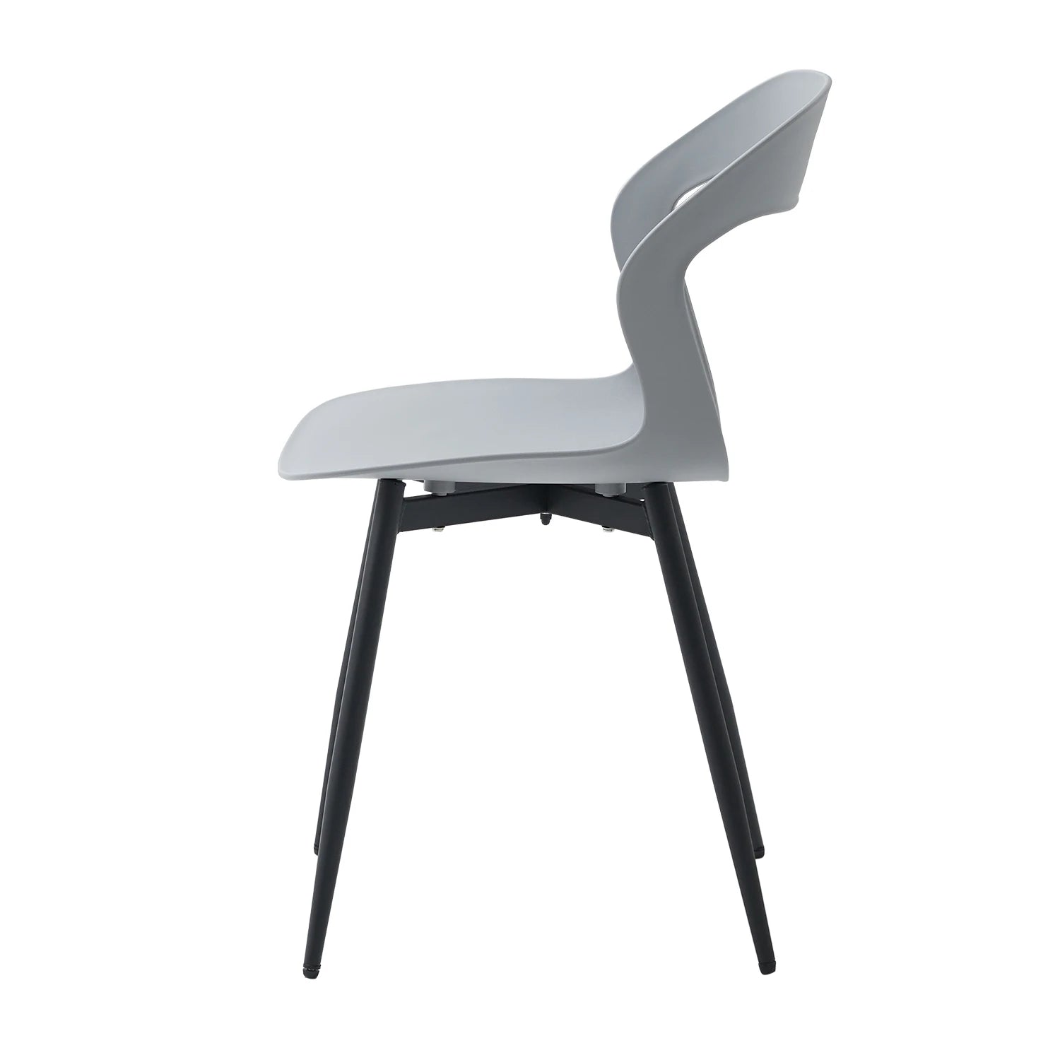 Set of 4 / 6 Scandinavia Dining Chairs for Dining Room Furniture Chair Nordic Designer Creative Household Backrest Chair