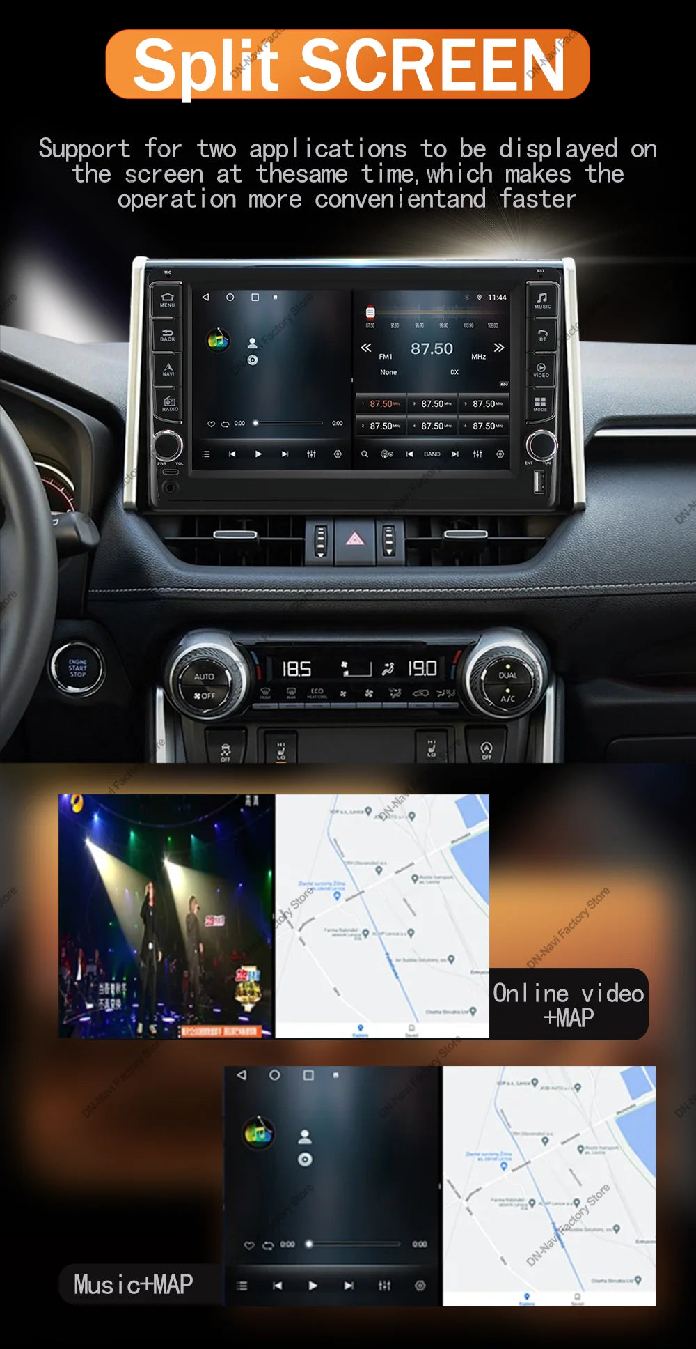 Android 16  For Kia RlO 2 2005 - 2011 2 Din Video Player Car Radio Multimedia Stereo Navigation Carplay AUTO Head Unit Audio  GP