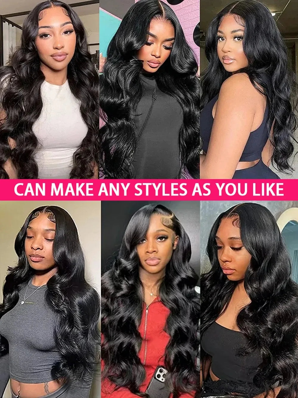 HD 40 Inches 250% 5x5 Glueless Ready To Wear Closure Burmese Remy Human Hair 13x6 Lace Front Human Hair Wigs Transparent Body Wave 13x4 Lace Frontal Wig