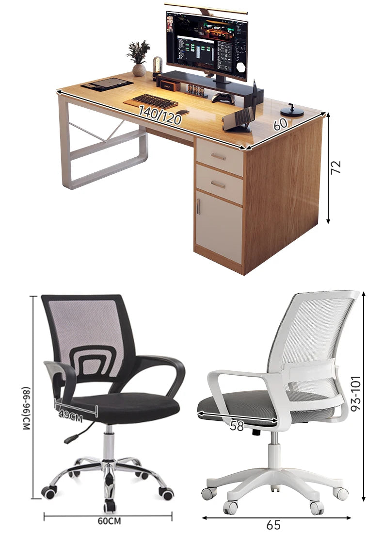 Modern Working Office Desk Wooden Living Room Designer Writing Office Desk Gaming Unique Scrivania Da Ufficio Furnitures
