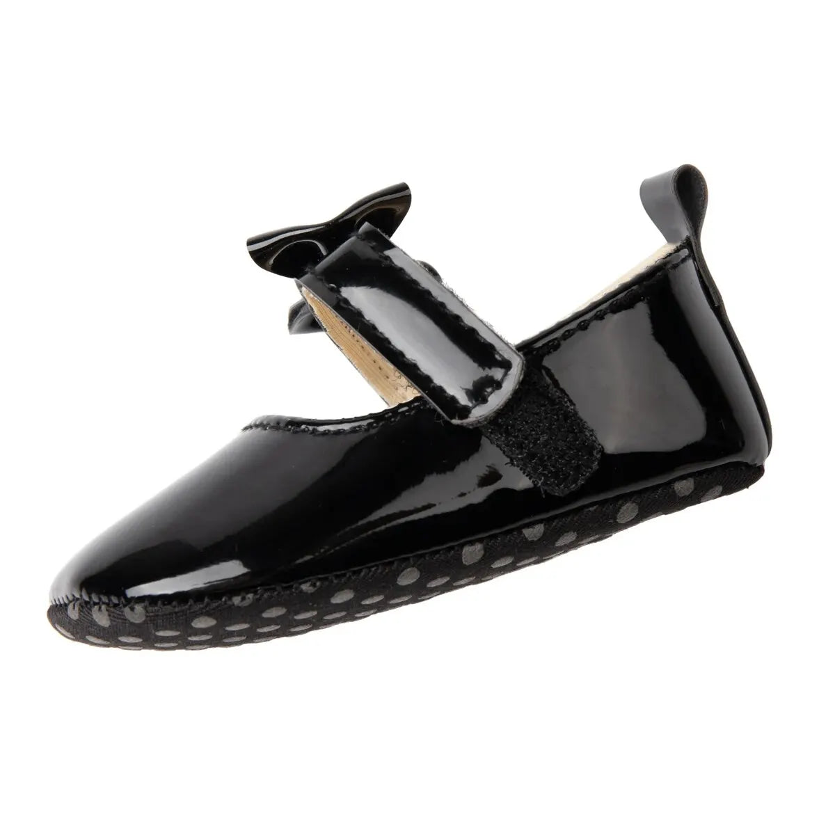 Meckior Baby Girls Shoes Bowknot Princess Dress Shoes PU Anti-slip Soft Sole Infant First Walkers Newborn Crib Baby Shoes