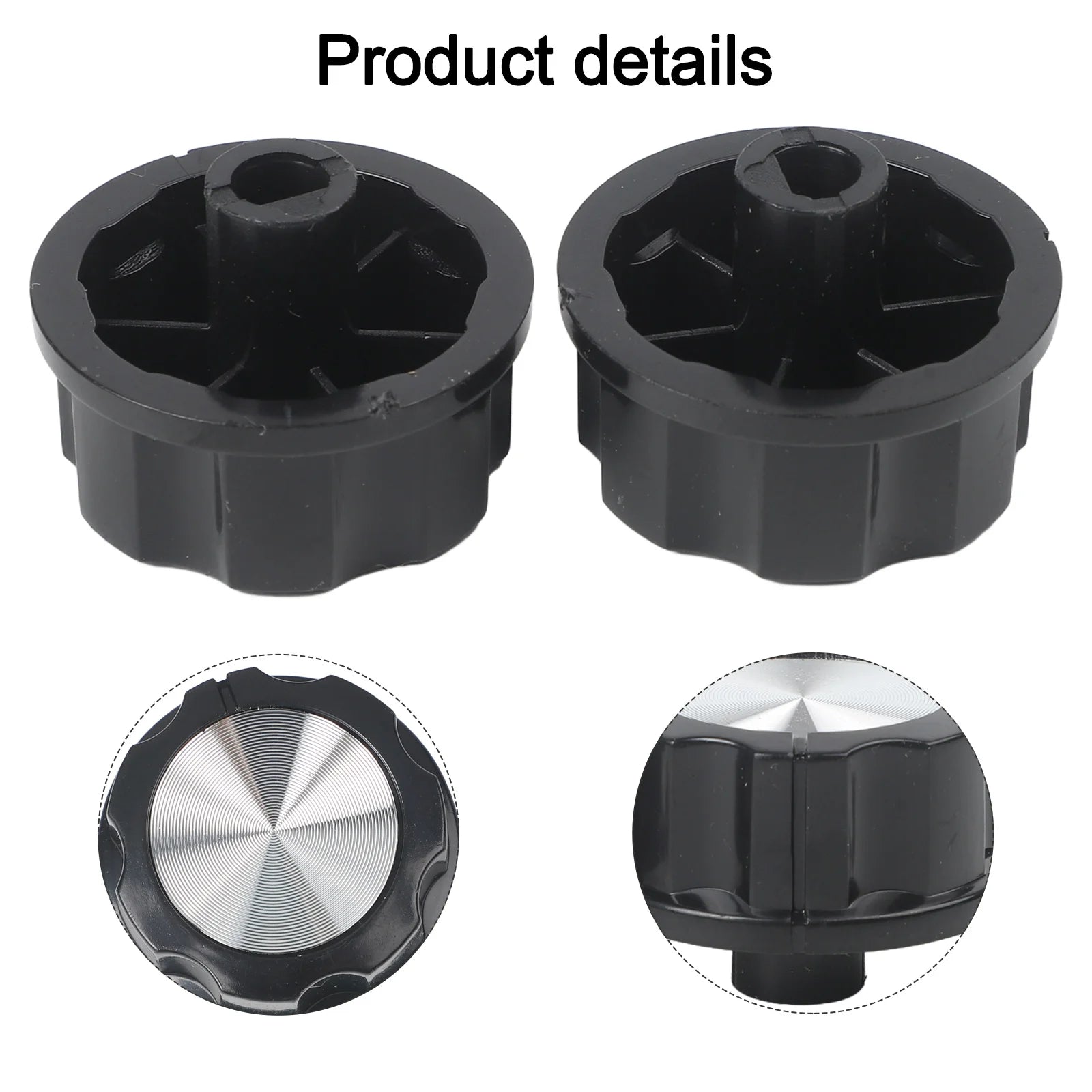 2PCS Kitchen Appliances Switch Knob Stove Accessories Air Fryer Oven Switch Knob Kitchen Electrical Accessories