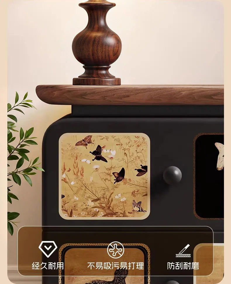 Simple Bedroom Bedside Table Luxury Nordic Storage Unique Drawers Bedside Table Trendy Organizer Mesa De Noche Home Furniture