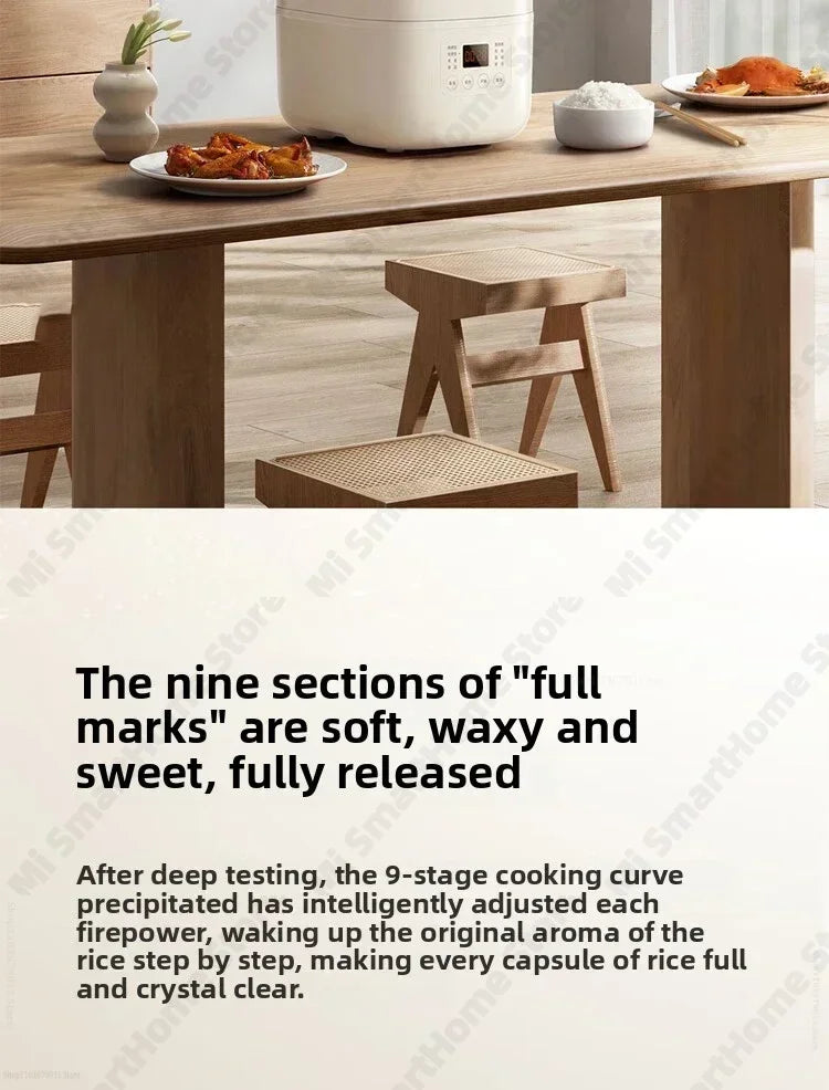 Xiaomi Mi Rice Cooker N1 3L Energy-saving Version 9 Stage Cooking Dual Engine Anti Overflow 6-Layer Composite Liner MFB13A0