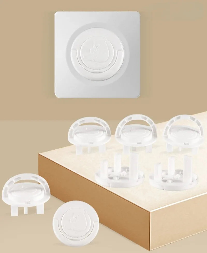 5/10PCS Baby Electrical Safety Socket Protective Cover European Standard Anti-electric Shock Socket Cover Baby Safe Protection