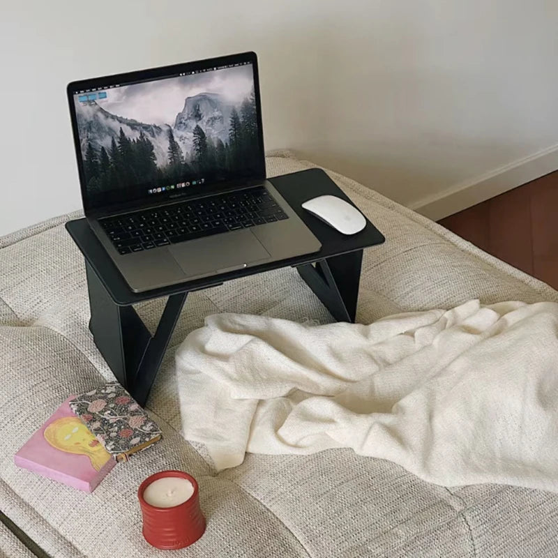 45*25*1.56cm Foldable Laptop Work Table Mini Portable Notebook Computer Holder Car Living Room Sofa Bed Working Reading TV Plays