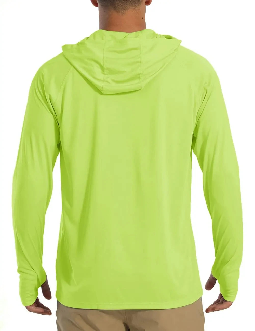 TACVASEN Sun Protection T-Shirts Mens Long Sleeve Hoodie Casual UV-Proof T-Shirts Breathable Lightweight Quick Dry T shirts Male