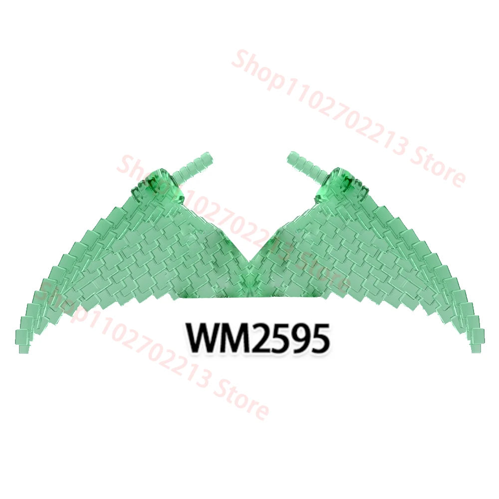 WM6155 Anime Building Blocks Set - Educational STEM Toys for Kids, Christmas Birthday Gift for Boys Girls WM6112 WM6113 WM6152