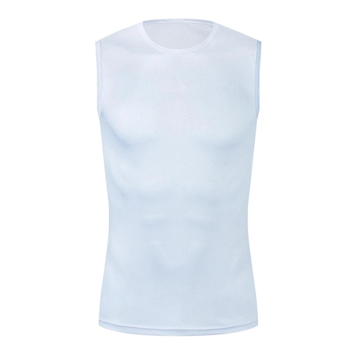 Reflective Cycling Base Layers White Cycling Undershirt Quick Dry Vest Sport Underwear Tight Vest High Elastici Vest Bike Jersey