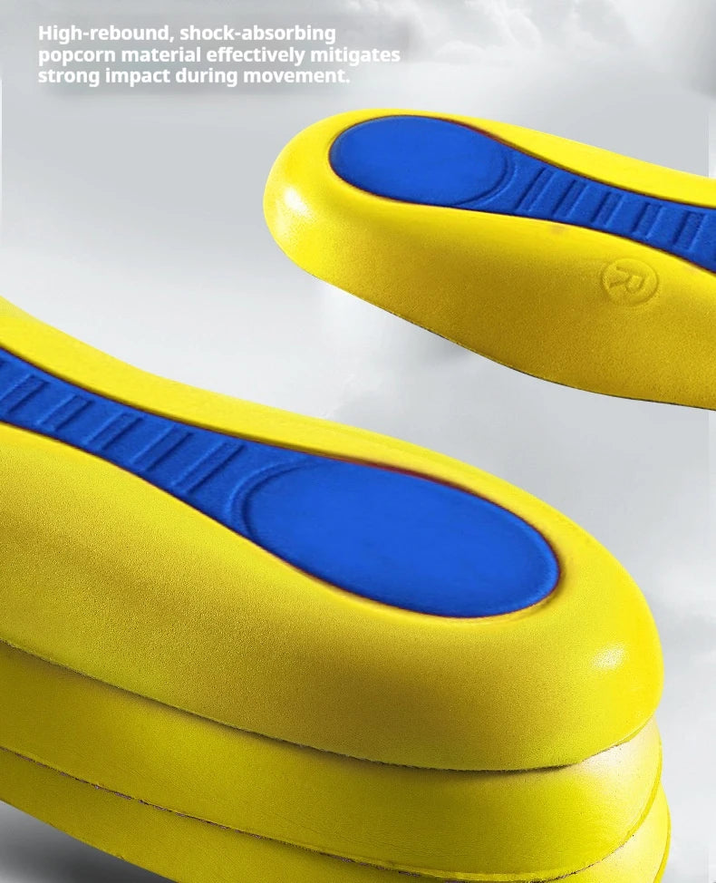 Arch Support sports Insole Men Women Orthopedic Insoles Foot Shock Absorption Anti-Slip Shoe Pads 2Pcs/4Pcs