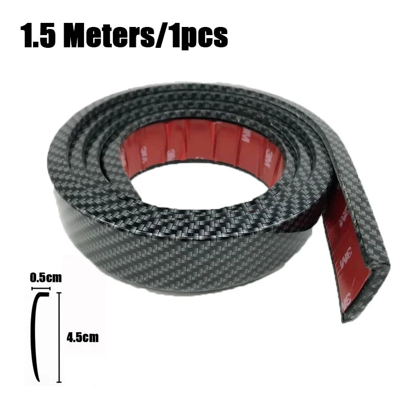 Car Fender Flares Wheel Arch Guard Trim Moulding Strip Eyebrow Lip Anti Scratch Mudflaps Universal Rubber Seal Protector Styling