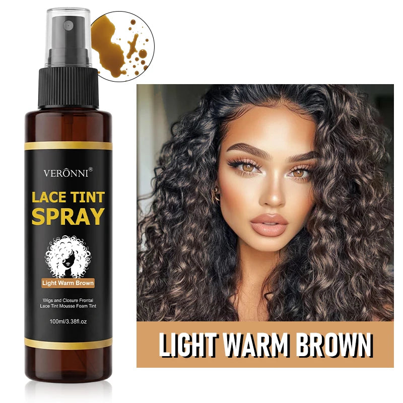 100ml Lace Melting Spray And Holding Spray,Wig Melting Spray Strong Natural Forming Hold Dyed wig care spray For Lace Wigs