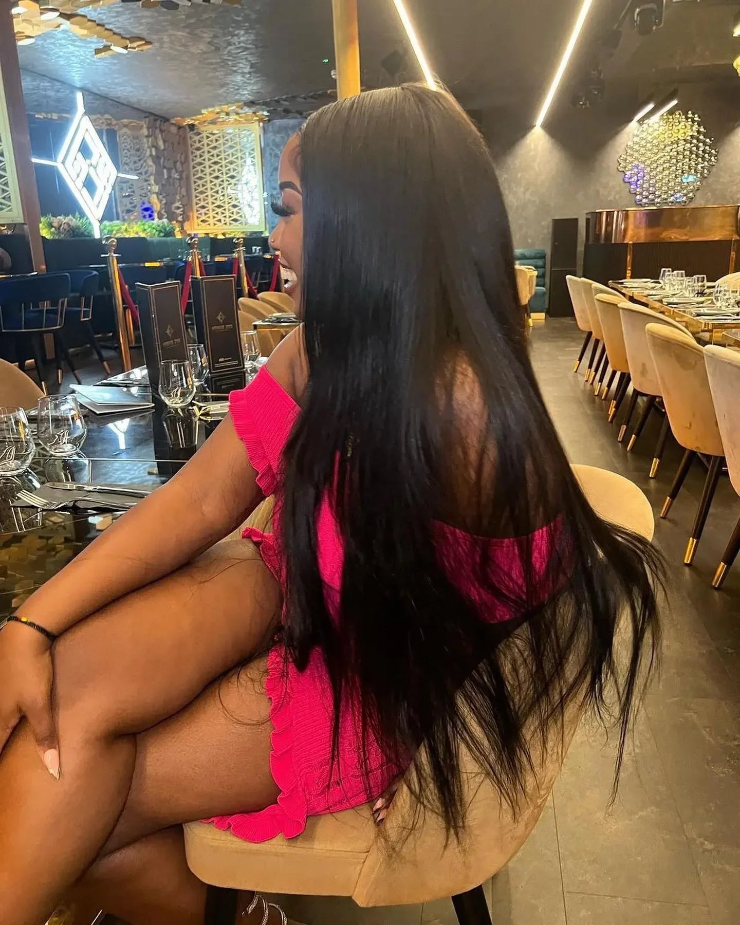 Smooth Silky Long Straight Glueless Full Lace Front Human Hair Wigs For Women Cambodian Raw Virgin 13x4 13x6 Hd Bone Straight Transparent Lace Front Wig Human Hair 40 42 Inch 300 Density Silky Straight HD Lace Frontal Wig Pre