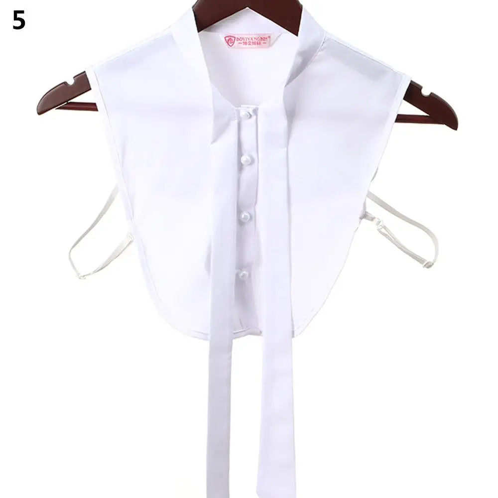 New Lapel Fake Collar Vintage Detachable Shirt False Collar for Women Blouse Sweater Lapel Top Neckwear Ties Clothes Accessories