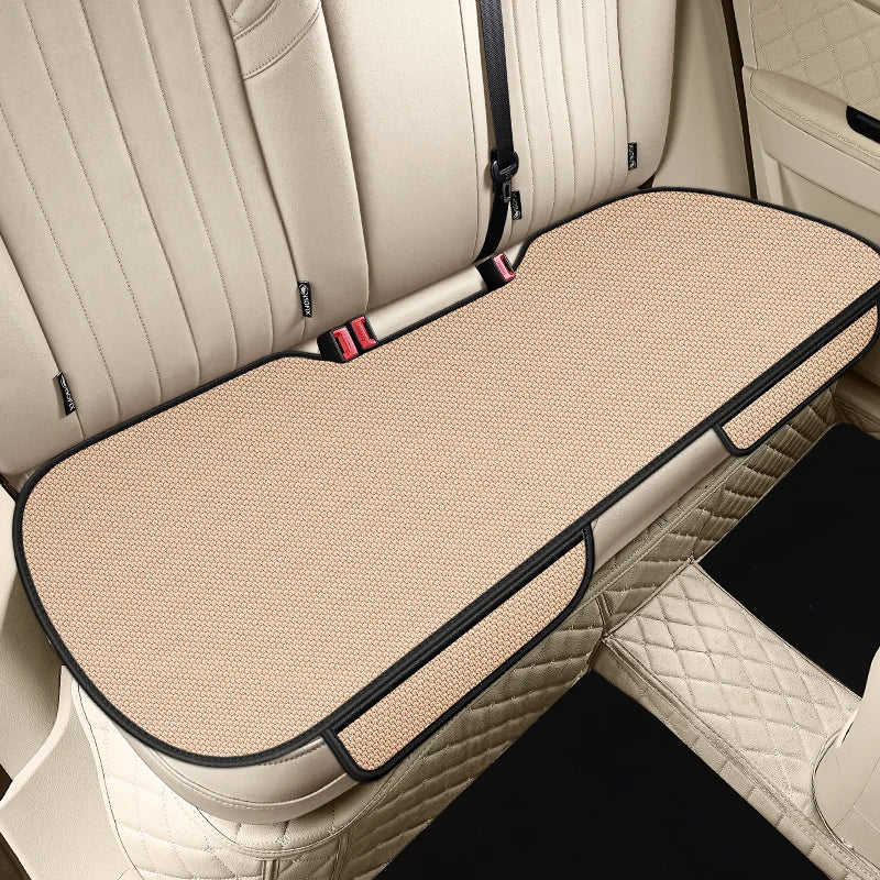 Breathable Ice Silk Car Seat Cushion Non-slip and Wear-resistant  Car Seat Cover, Square / Long / 3-Piece Set Available