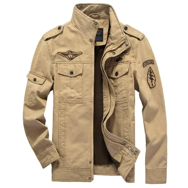 New 2025 Casual Army Military Jacket Men Plus Size M-6XL Jaqueta masculina  Spring & Autumn Cargo Mens Jackets Coat
