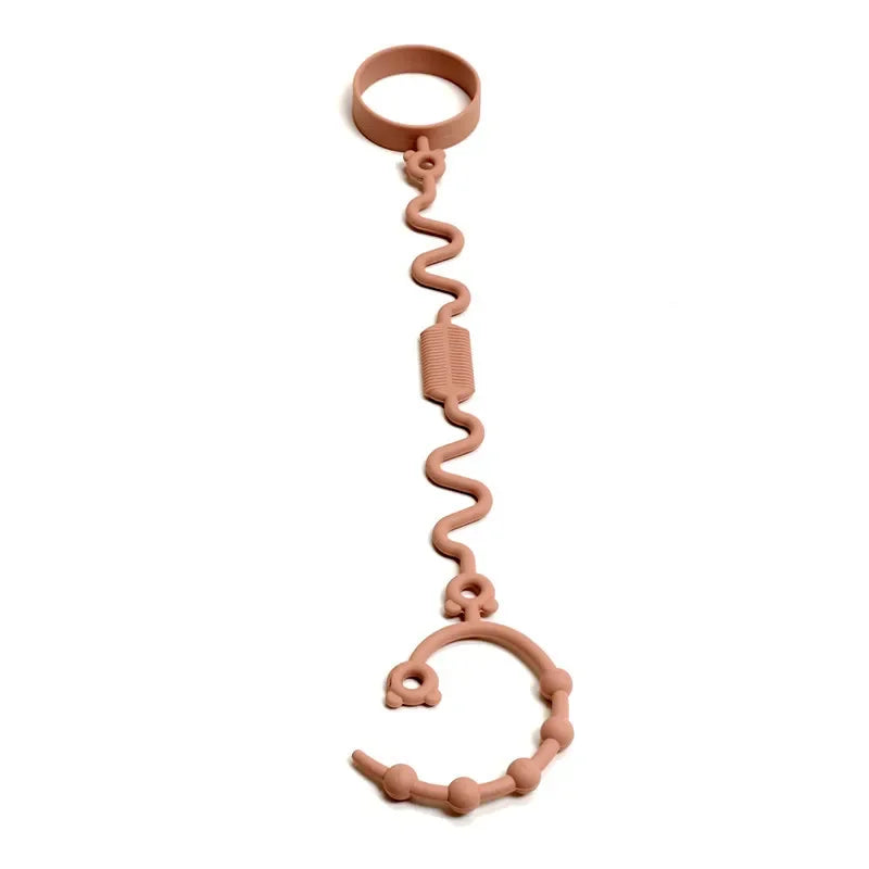 Baby special anti-loss chain food-grade children pacifier anti-drop chain teether toys water cup strap anti-loss rope