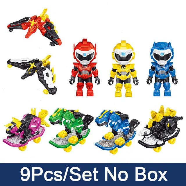Korea Anime Mini Force Super Dino Power Car Dinosaur Model Action Figures Dolls MiniForce X Collection Toys Children Gift