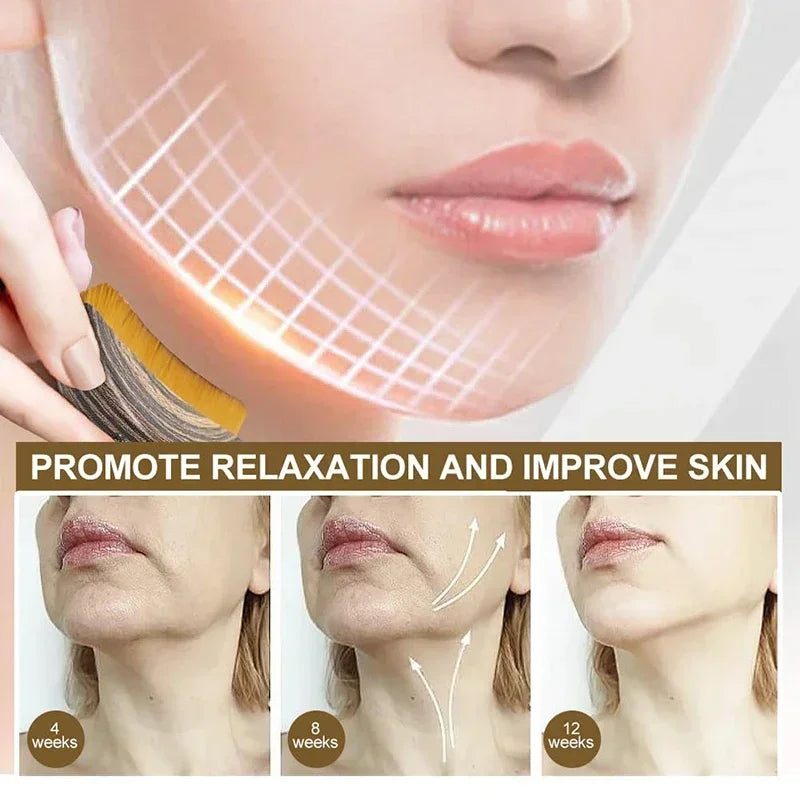 Ergonomic Lymphatic Face Massager Brush for Facial Contour Sculpting Drainage Tool Skin Care & Relaxing Massage