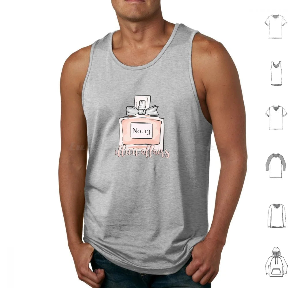 Illicit Affairs Perfume Tank Tops Print Cotton Lyrics Quote Quotes Inspirational Script Typography Cute Pretty Love Lovely