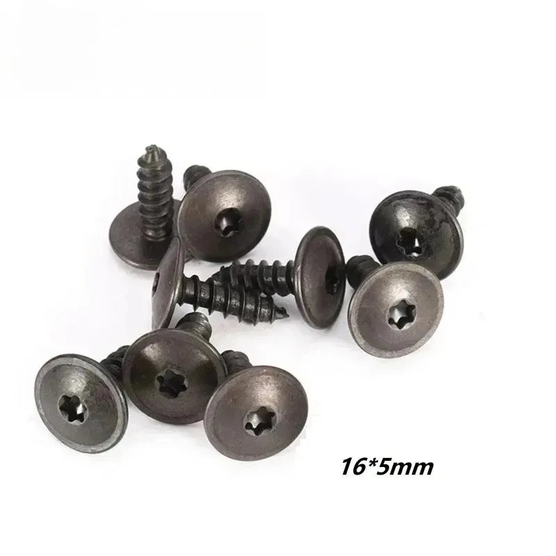 100pcs/ Clips Engine Cover Screws Undertray Splash Guard Wheel ArchFastener Clips For VW For Audi Car Accessories